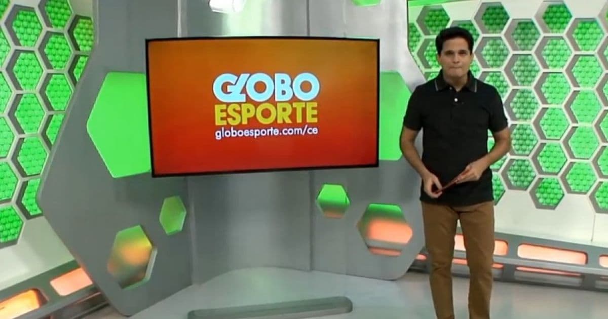 Apresentador do Globo Esporte do Ceará pede demissão ao vivo; veja vídeo