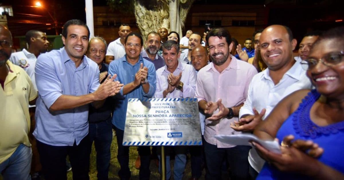 Prefeitura inaugura praça para moradores de Cajazeiras VIII