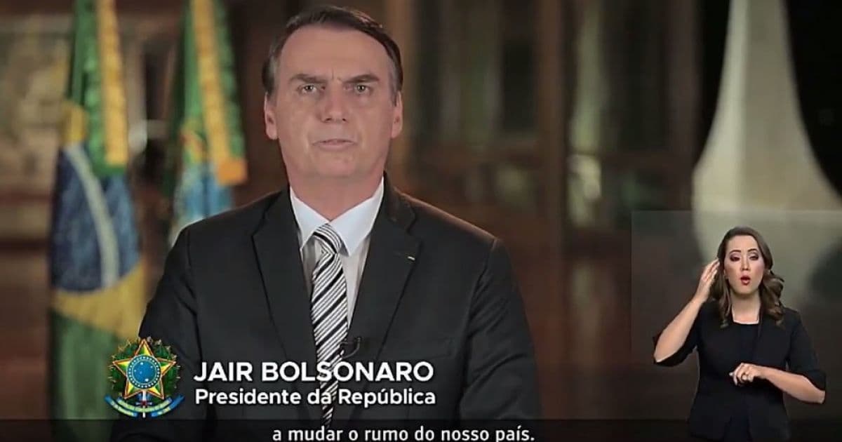 'Nova reforma é justa e para todos', diz Bolsonaro em pronunciamento na Televisão