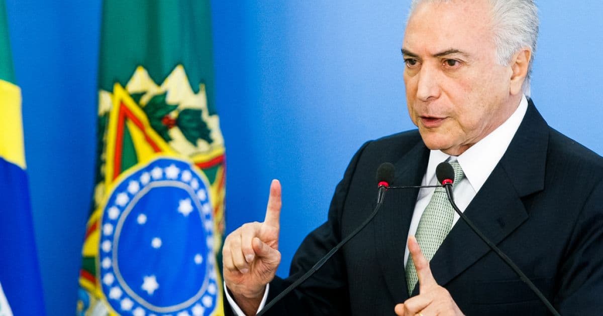 MPF de São Paulo denuncia Michel Temer por lavagem de dinheiro