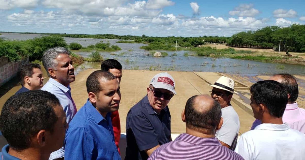 Juazeiro: Comissão do Meio Ambiente da AL-BA visita barragem no Açude de Pinhões