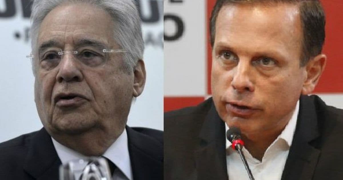 Mesmo com desavenças com Dória, FHC não deve sair do PSDB, diz coluna