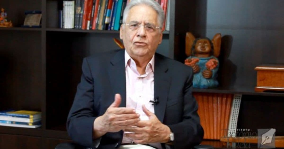 Fernando Henrique Cardoso acredita que 'Brasil vive momento de transição perigoso'