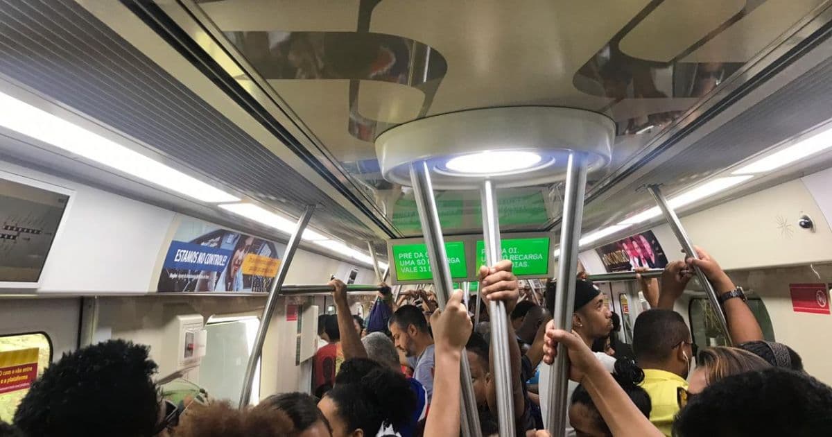 Vandalismo provoca lentidão em velocidade de trens na Linha 2 do metrô