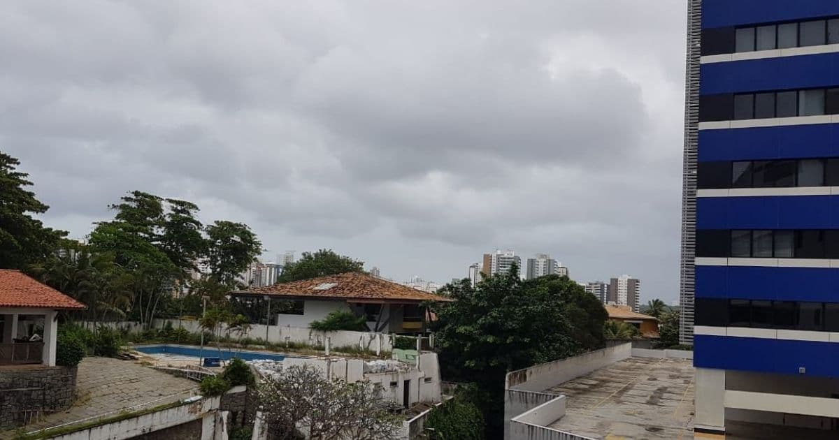 Frente fria vai manter chuva forte em Salvador e no Recôncavo até o final de semana