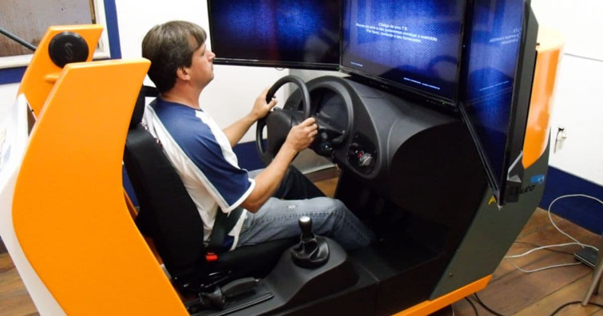 Uso de simuladores na formação de motoristas não será mais obrigatório