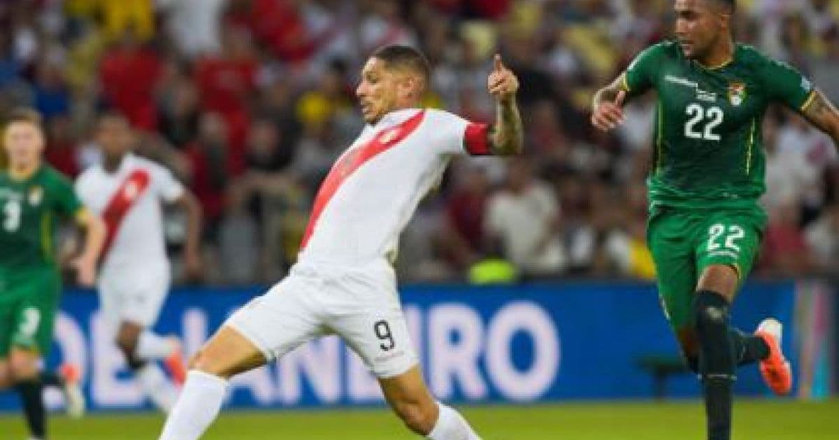 Copa América: Guerrero marca e Peru vence Bolívia de virada no Maracanã