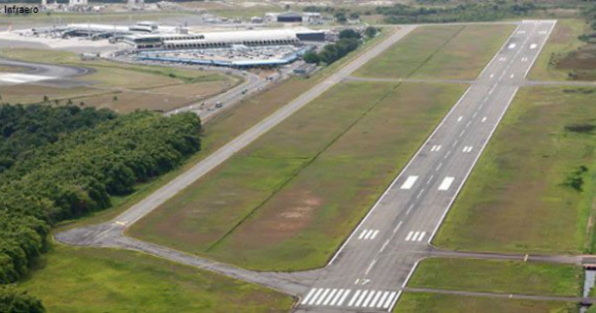 Pista principal do Aeroporto de Salvador volta a ser fechada e atrasa pelo menos seis voos