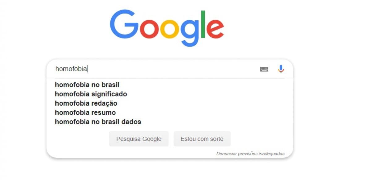 Brasil é o país que mais pesquisa a palavra homofobia na internet, indica Google