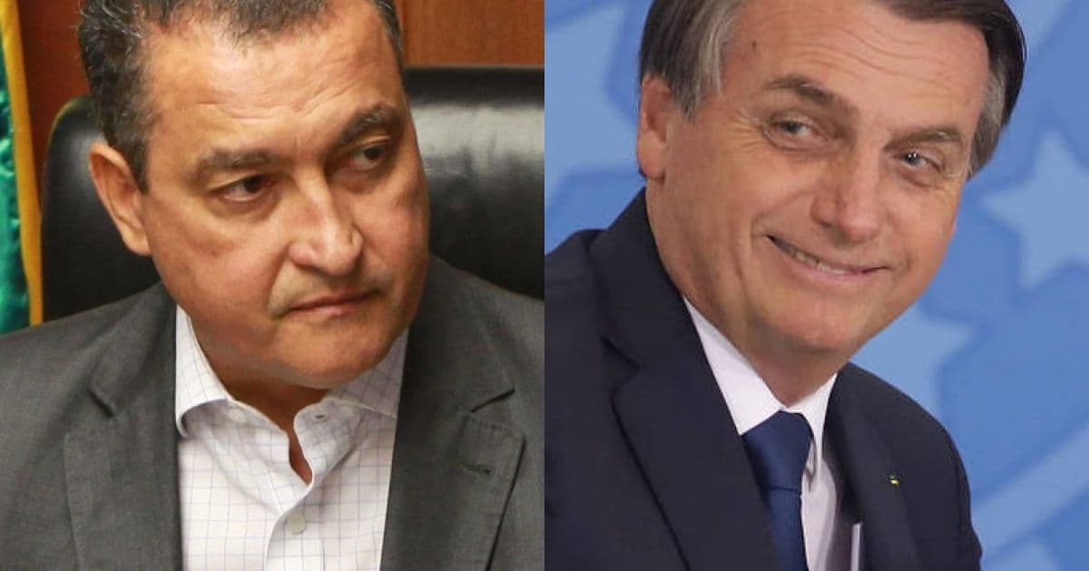 Bolsonaro acusa Rui Costa de proibir PMs na inauguração do aeroporto; petista rebate