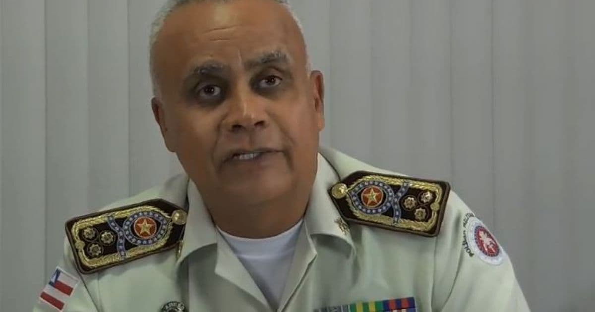 Comandante da PM-BA reitera operação normal e critica 'terrorismo' feito por 'oportunistas'