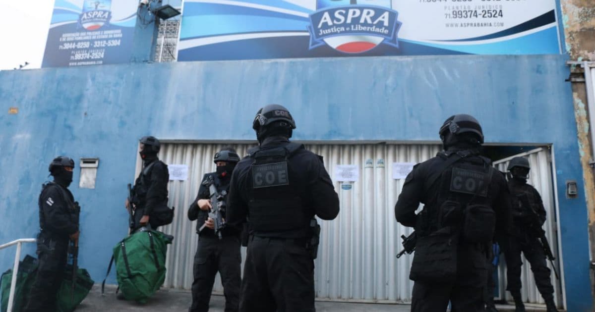 MP-BA interdita sedes da Aspra; polícia apura suposto ataque a grupo de Prisco