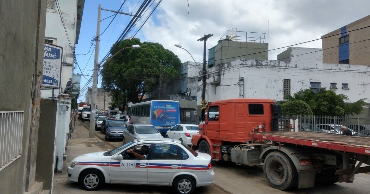 Obras em duas avenidas na Cidade Baixa causam transtornos e congestionamento 