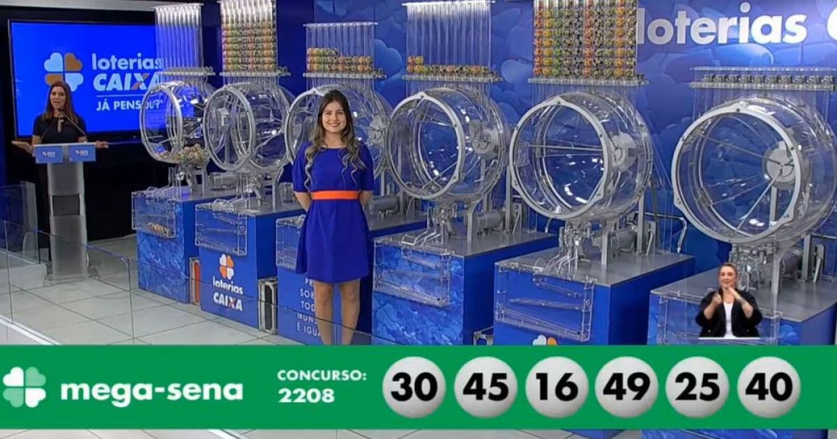 Mega-Sena acumula e prêmio vai a R$ 13,5 milhões; 'Mega da Virada' já pode ser feita
