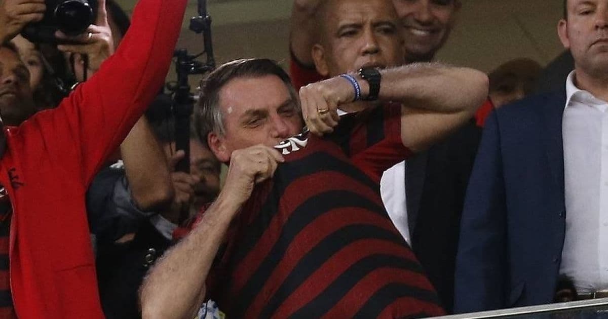 Bolsonaro diz que 'hoje somos todos Flamengo', em cerimônia no Rio de Janeiro