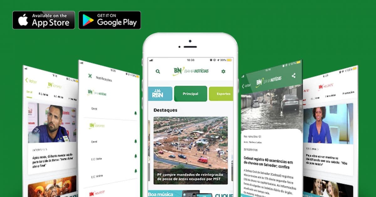 Bahia Notícias lança novo aplicativo para Android e IOS; baixe na loja do seu celular