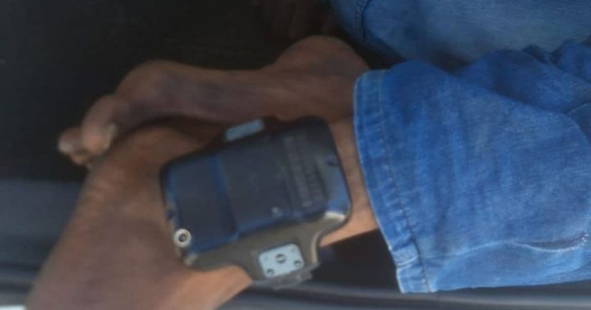 Criminoso com tornozeleira eletrônica é preso em flagrante em Sussuarana