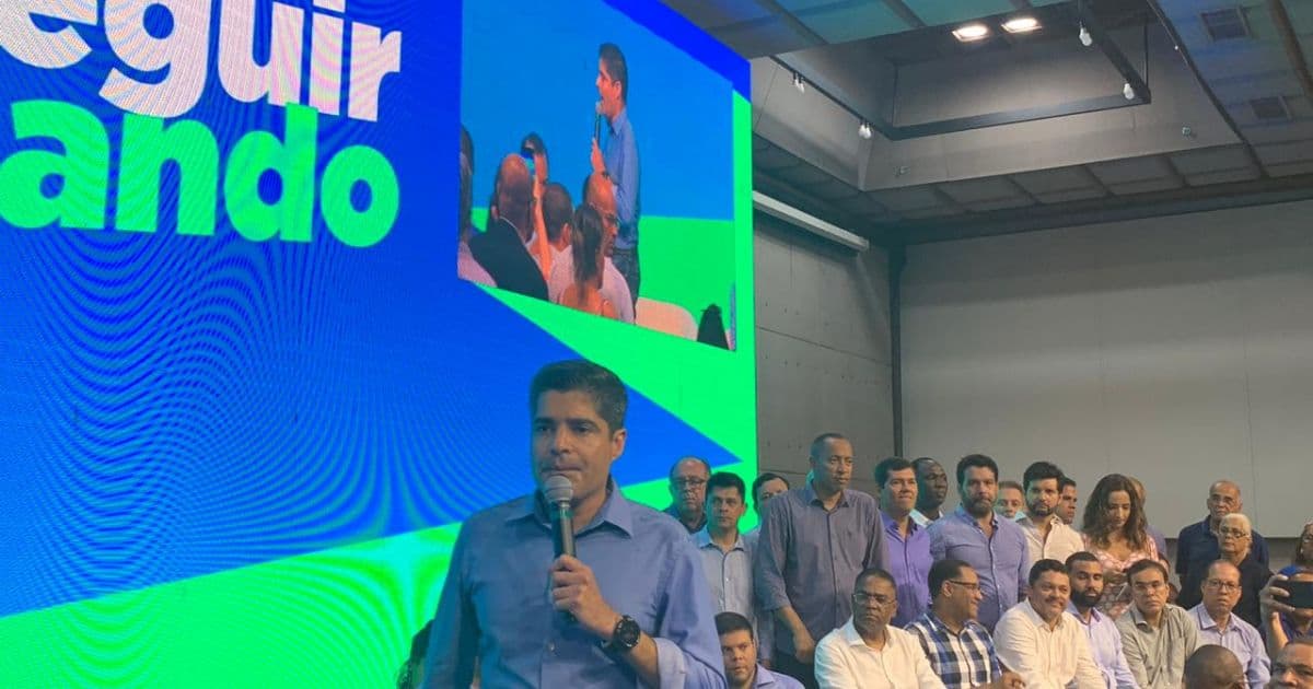 ACM Neto lança Bruno Reis como  pré-candidato a prefeito de Salvador