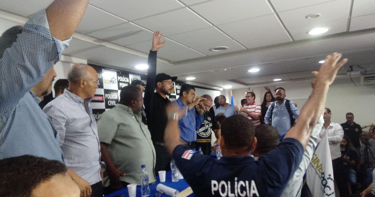 Policiais Penais e Civis da Bahia aprovam paralisação por 24 horas