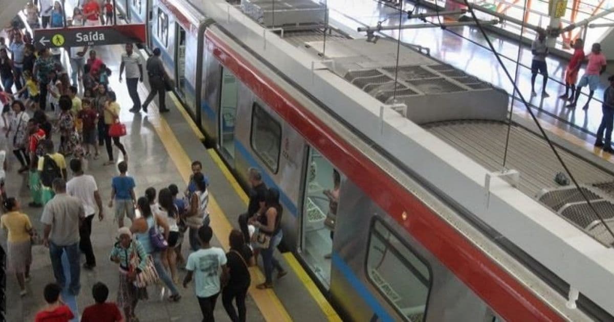 Metrô funcionará de madrugada durante Carnaval de Salvador; veja horários