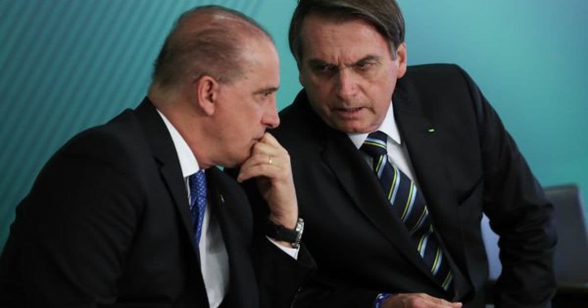 Onyx é ministro que mais se reuniu com Bolsonaro em 2019