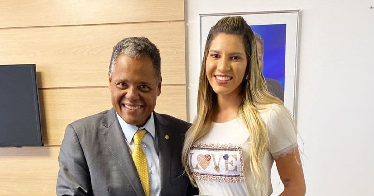 Ex-mulher do goleiro Jean, Milena Bemfica quer ser candidata a vereadora de Salvador