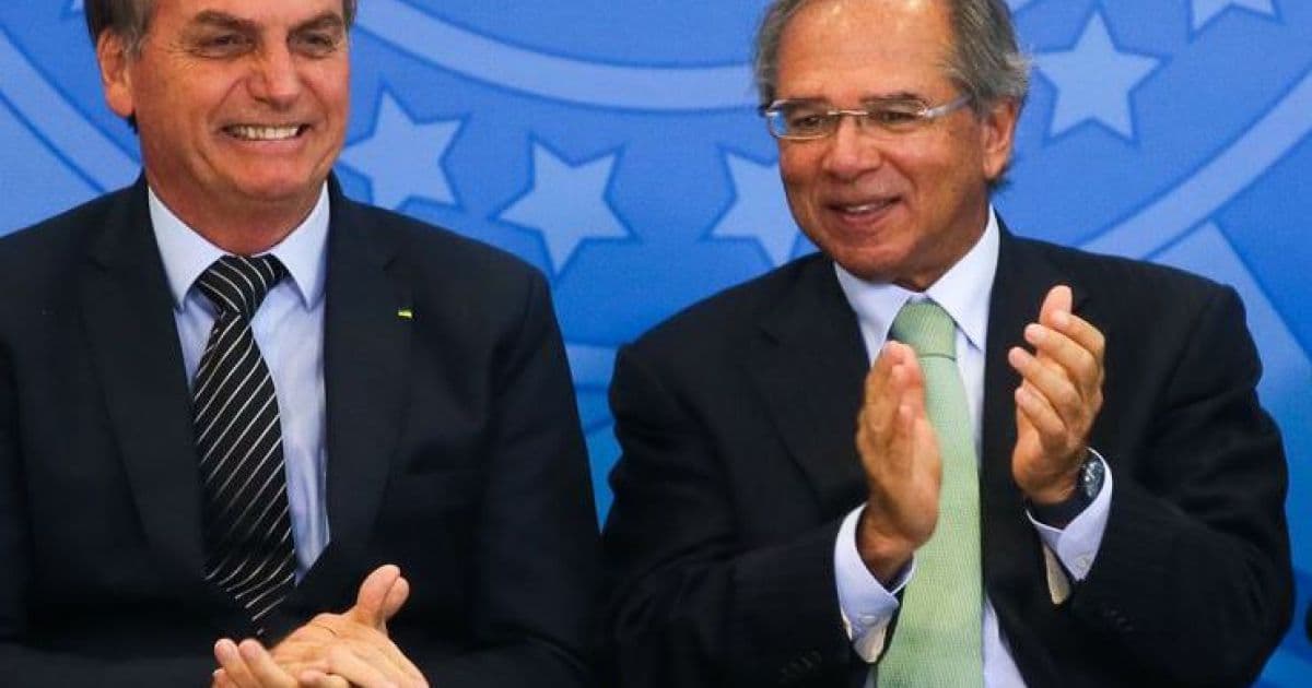 Bolsonaro pressiona Guedes e pede crescimento mínimo de 2% em 2020