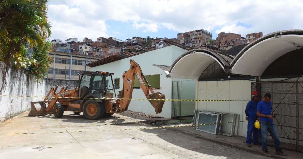 Prefeitura inicia reconstrução de centro educacional em Cosme de Farias