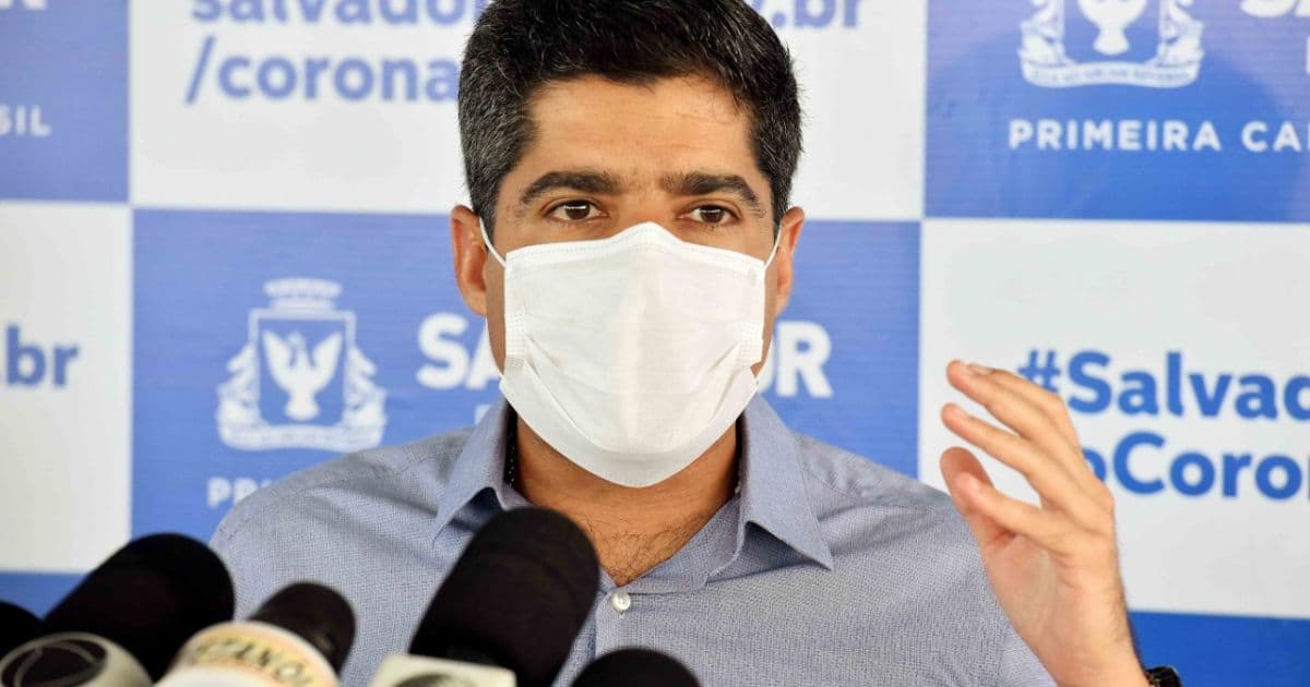 Prefeito de Salvador anuncia 'blitz da máscara' e promete multa para quem não fizer uso