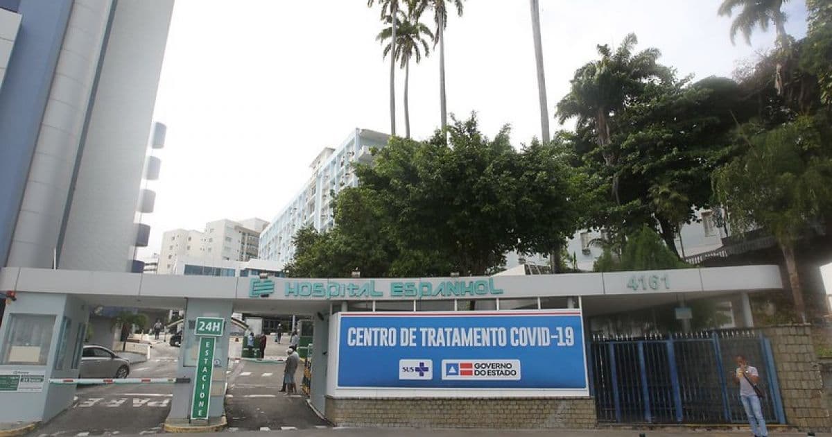 Paciente que teve surto no Hospital Espanhol, em Salvador, testa negativo para Covid-19