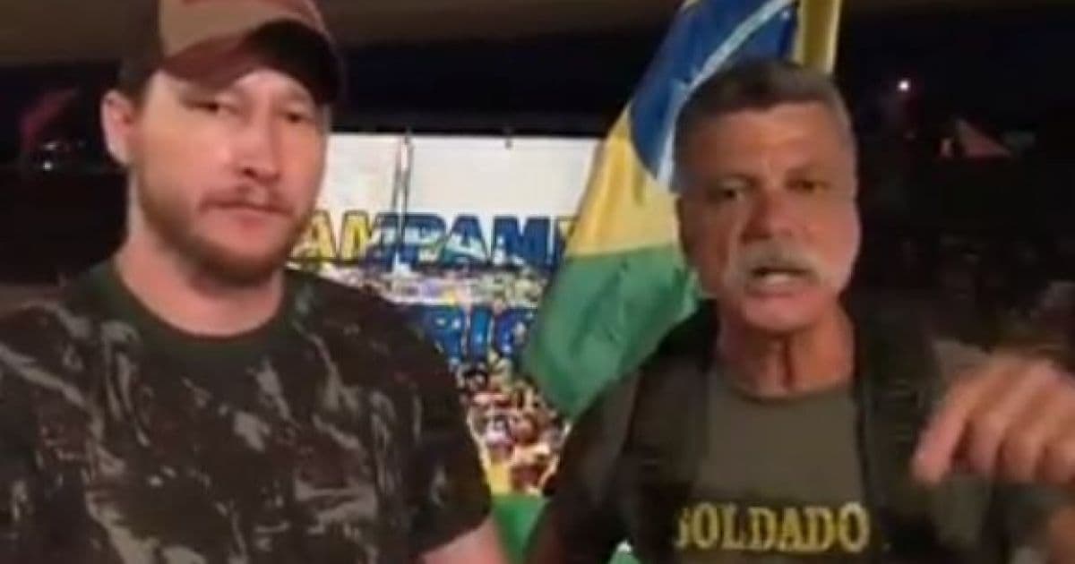 Bolsonaristas acampados em Brasília ameaçam invadir o Congresso e o STF