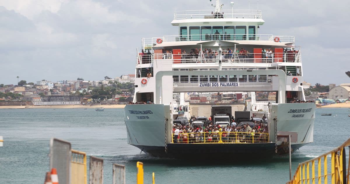 Antecipação de feriados: Travessia via ferry boat está mantida até às 14h da segunda-feira