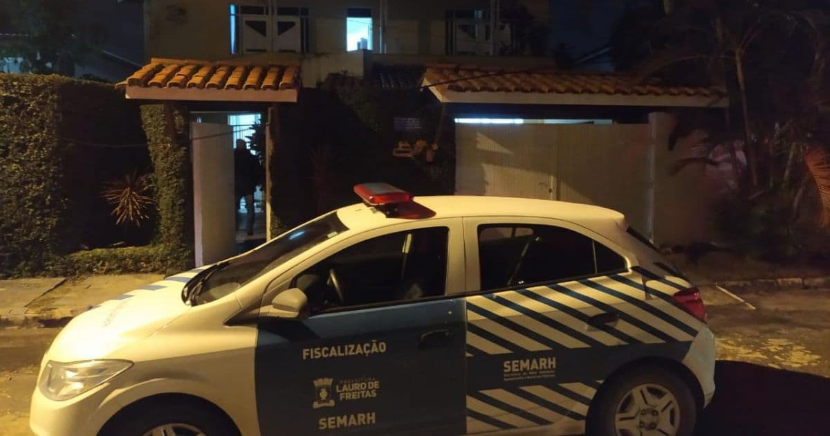 Polícia interrompe festa em Vilas do Atlântico com bebidas, drogas e som alto