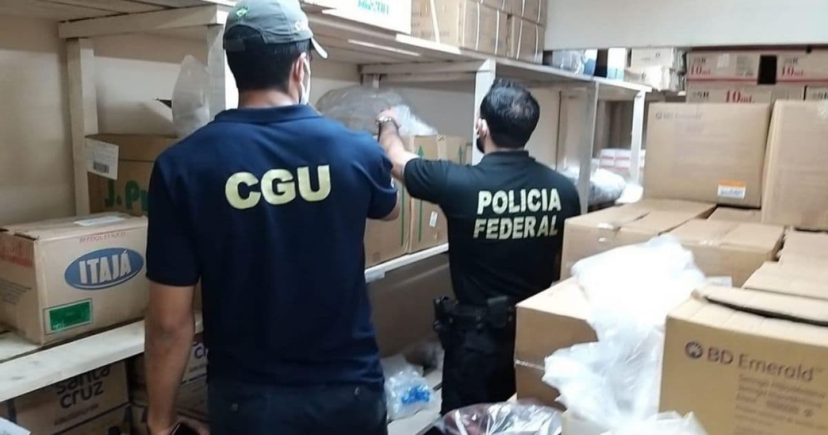 PF faz operação na Secretaria de Saúde em Rio Branco para apurar irregularidades