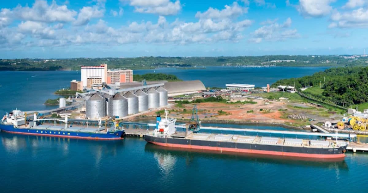 Porto de Cotegipe tem fila de navios para escoar safra de soja da Bahia