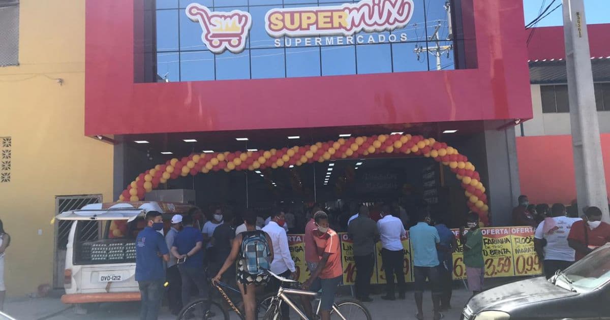 Sedur interdita supermercado em Piatã por aglomeração durante inauguração