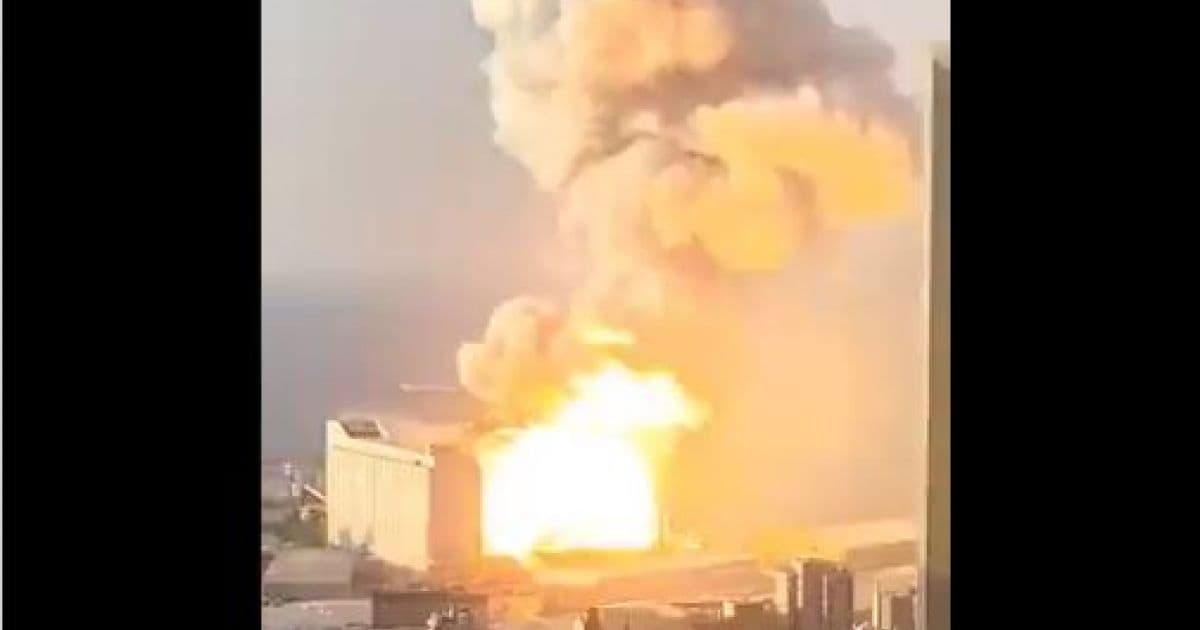 Incêndio em depósito gera grande explosão na capital do Líbano