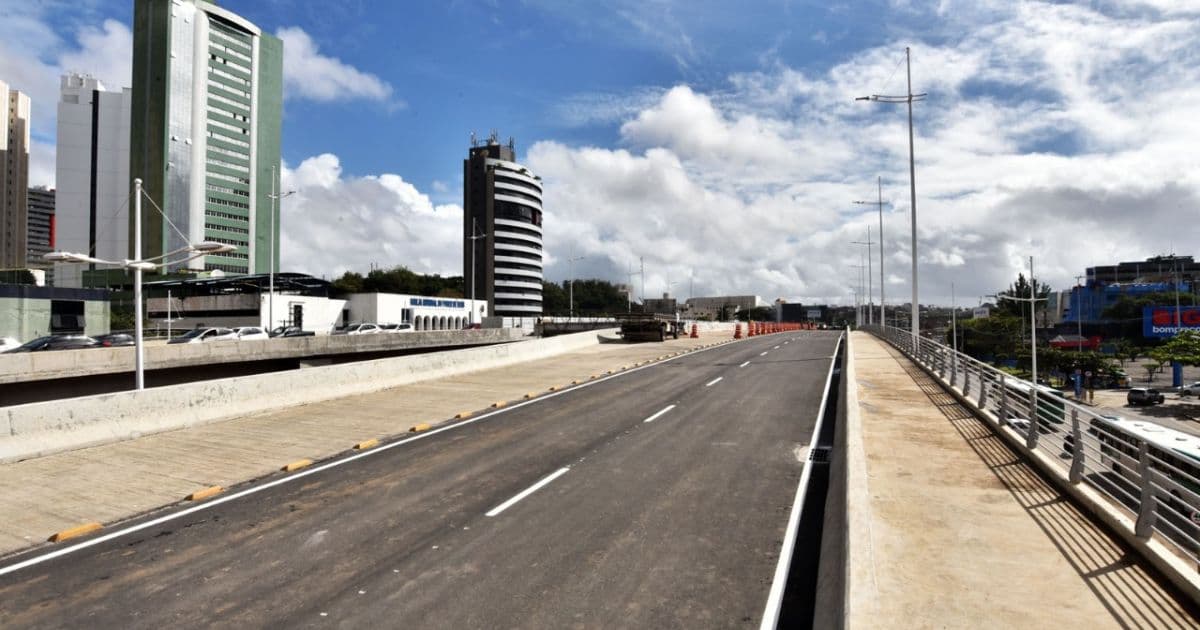 Prefeitura de Salvador entrega terceiro elevado do trecho 1 do BRT
