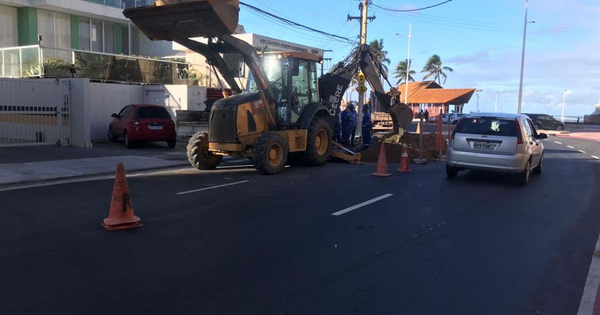 Prefeitura de Salvador notifica Embasa para recompor asfalto em Amaralina