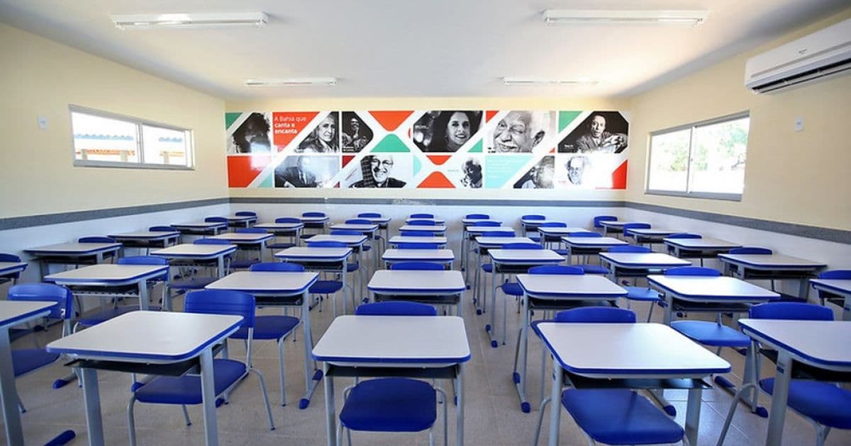 Governo prorroga até 30 de agosto suspensão de aulas nas escolas da Bahia