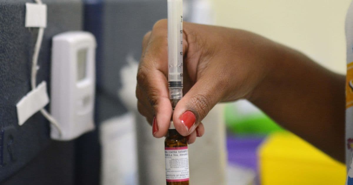 Salvador tem apenas 10% do público-alvo vacinado contra sarampo