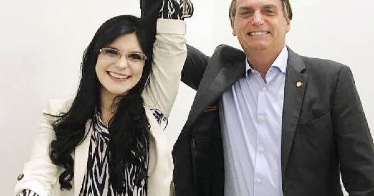 Bolsonaro quer expulsão de Dayane Pimentel do PSL para retornar ao partido