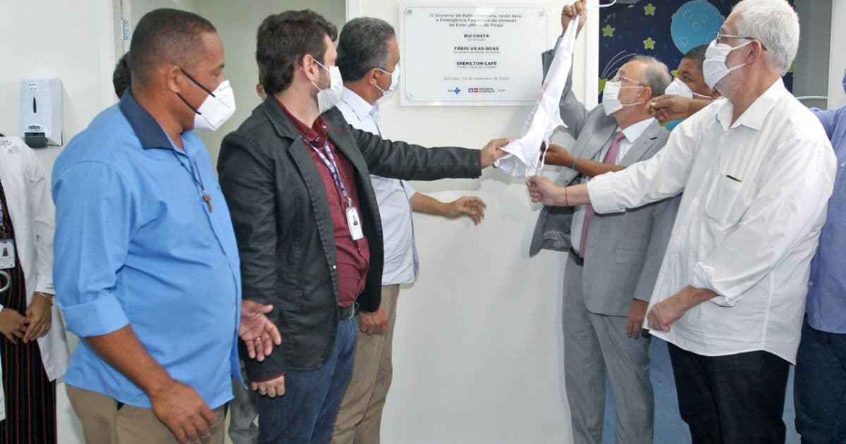 Rui inaugura Unidade de Emergência Pediátrica em Pirajá