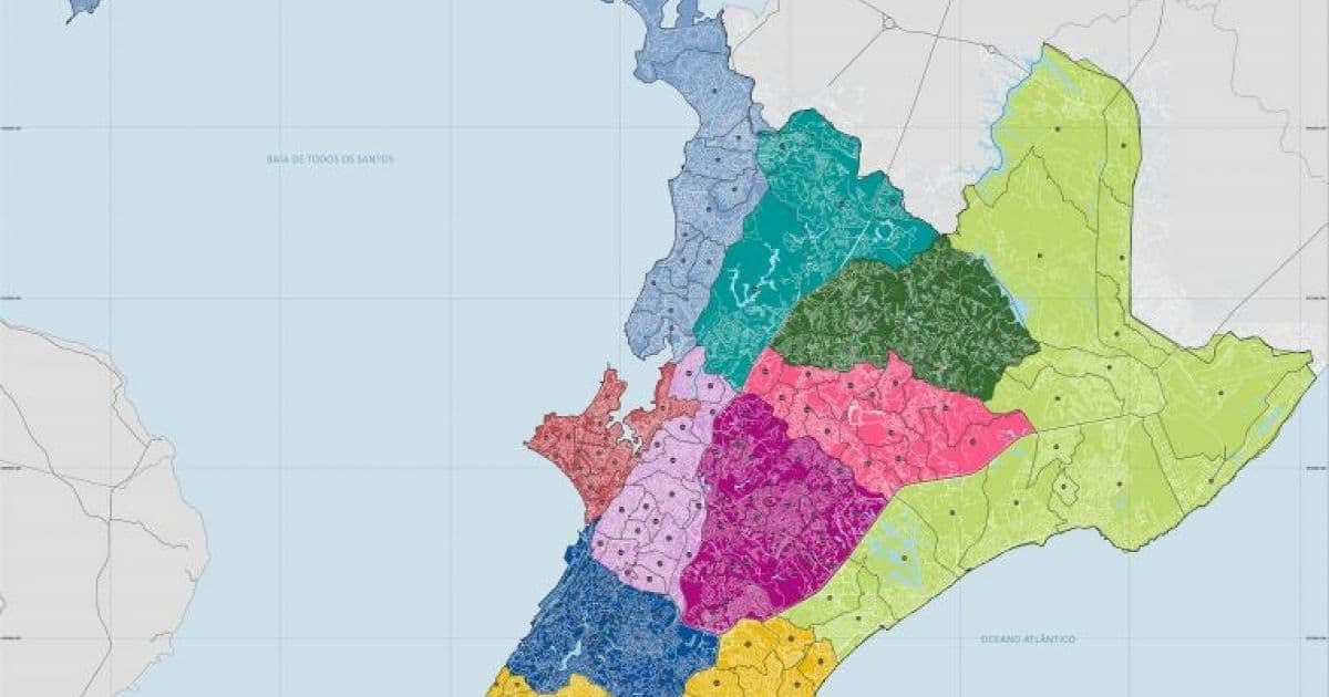 Com 170 bairros, Salvador ainda carece de ampla divulgação de mapas cartográficos