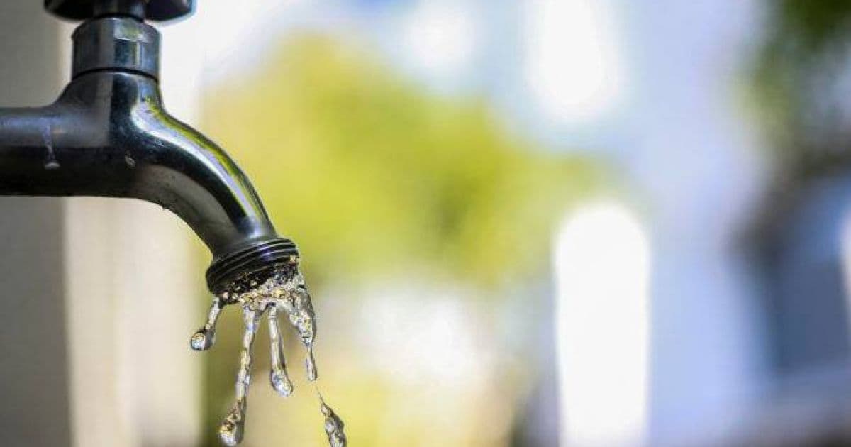 Embasa suspenderá fornecimento de água em nove bairros de Salvador