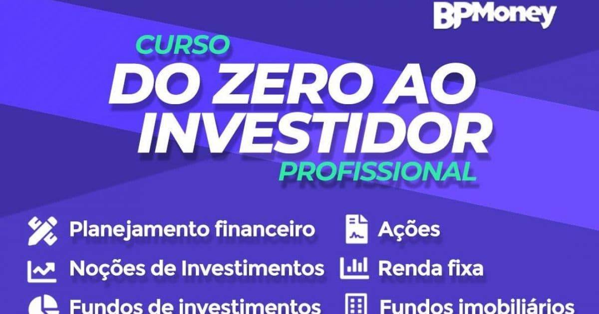 BP Money lança curso 'Do zero ao investidor profissional'