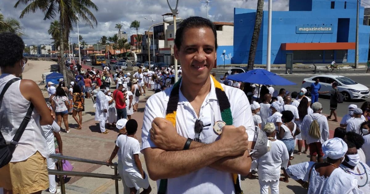 Hilton Coelho inicia campanha pela prefeitura de Salvador em protesto no Abaeté