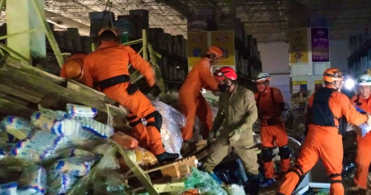 Vídeo: Queda de prateleiras em supermercado deixa 1 morto e 8 feridos no Maranhão