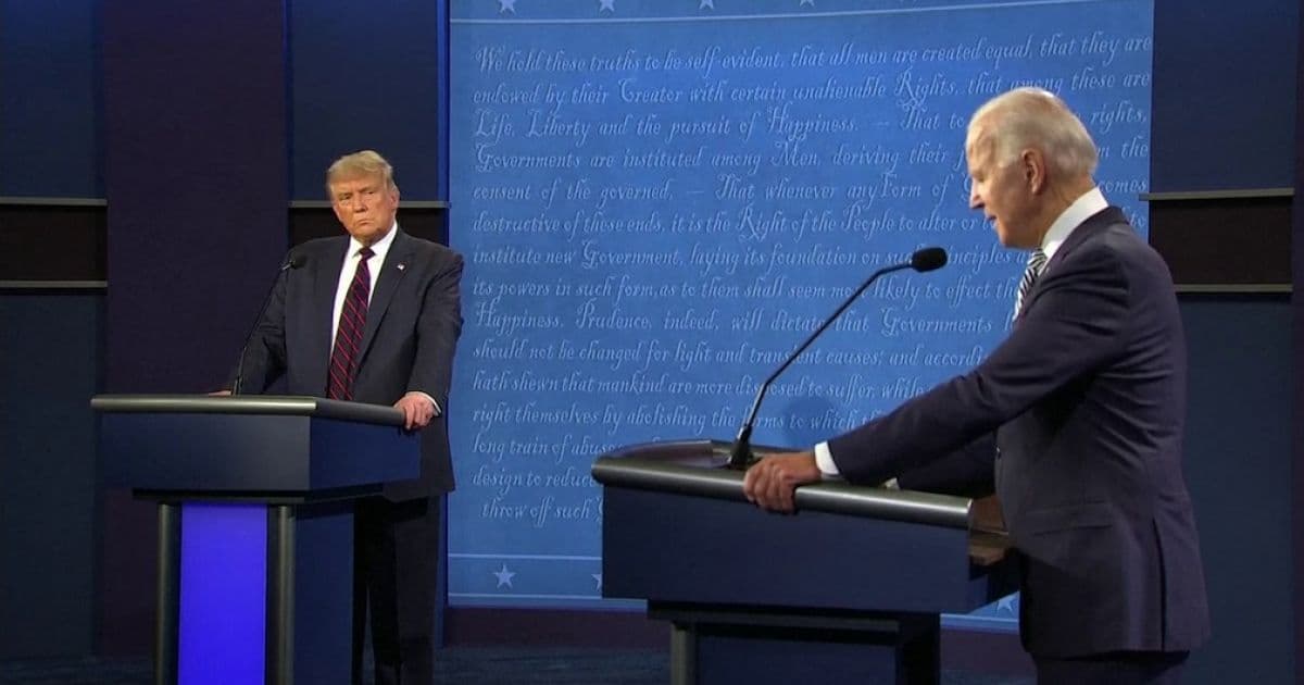 Próximo debate entre presidenciáveis dos EUA será virtual; Trump pode não participar