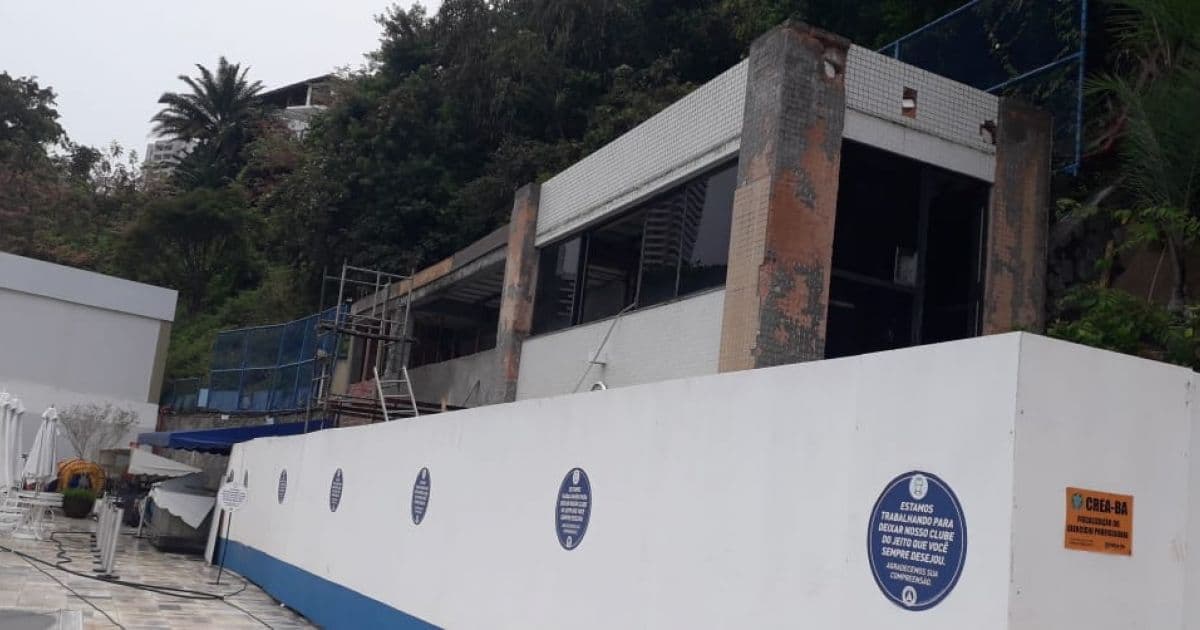 Sedur embarga obra no Yacht Clube da Bahia por falta de licença